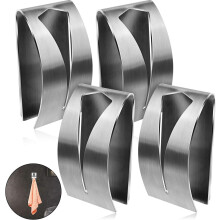 Firm Towel Hold Towel Grabber For Kitchen, Space Saving Non Drilling Towel Hangers, Stainless Steel Kitchen Dish Towel Hook, Self Adhesive Towel Hook