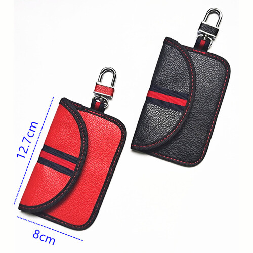 Étui porte-clés Faraday polyvalent, lot de 2 avec protection RFID, taille universelle pour une compatibilité optimale, construction robuste en sac 1