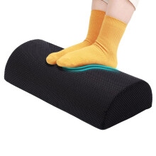 Coussin de soutien pour les jambes pour chaise de bureau, repose-pieds avec structure de massage confortable et forme ergonomique, coussin haute
