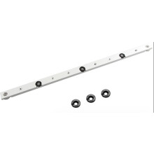 Table Saw Gauge Rod System, Sliding Action with Removable Retaining Disc, Jig and Fixture Bar for Miter Bar Slider Applications, Durable Aluminum