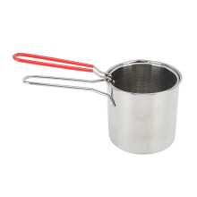 Stainless Steel Deep Fryer Pot 4-Piece Set, Oil-Saving Kitchen Essentials