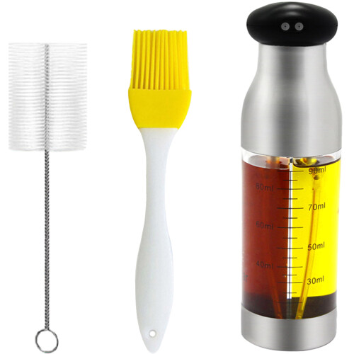 4Conjuntos Frasco Spray Óleo E Vinagre Compacto Colorido 1