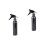 2Pcs 250Ml Garrafa Pulverização De Alumínio Preto 4