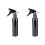 2Pcs 250Ml Garrafa Pulverização De Alumínio Preto 2