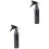 2Pcs 250Ml Garrafa Pulverização De Alumínio Preto 3