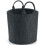 BagBase (40cm x 40cm, Charcoal Melange) Bagbase Felt Laundry Basket 2