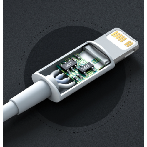 Γνήσιο καλώδιο Apple Lightning σε USB, με πιστοποίηση MFi, γρήγορη φόρτιση και συγχρονισμό 2