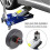 Προσαρμογέας Jack Pad Tesla Design για Tesla Model3/S/X/Y, Κατασκευή από φυσικό καουτσούκ που 3