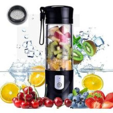 Smoothieblender, persoonlijke mini-sapmaker, magnetische schakelaar voor extra veilig gebruik en reiniging, USB-oplaadbaar voor een actieve