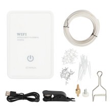 Automatic Garden Irrigation System Smart Drip Watering Kit With Timer Efficient Solar Power Supply Real Time Battery Monitoring Precise Water Flow Con