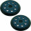 Random Orbit Sander Replacement Pad 125mm, Hook and Loop Sanding Pad with 8 Hole Dust Extraction System, Medium Hard Density Backing for Makita 1