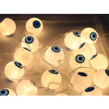Halloween-thema stuiterende oogballen, honkbaldecoraties, waterdichte lichtslingers, glow-in-the-dark oogballen voor Halloween-cadeautjes