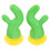 3Pares Chifres ABS Verde Para Capacete De Motocicleta 2