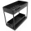 Efficient Under Sink Organizer For Enhanced Storage, 2 Tier Sliding System With Hooks Offers Quick Access, Abs Plastic Build Guarantees Strength And E 5