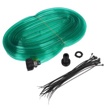12M Sprinkler Soaker Hose for Garden Watering, High Durability and UV Protection Ensure Longevity, Durable PVC Material Supports Outdoor Water Play,