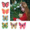 Épingles à cheveux de mariage, épingle à cheveux papillon,-Vert 3