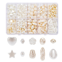 Imitatie Parel Kraal Losse Kralen met Gat voor DIY Ketting