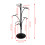 Mode Metall Hut Display Stand Baseball Kappe Rack mit 5-Schwarz 4