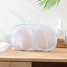 Sacs à linge pour machine à laver, faciles à transporter, en maille fine alvéolée, idéaux pour les voyages et l'organisation. Leur forme en 3D