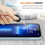 Screenprotector Geschik voor iPhone 13/13 Pro gehard glas 3-pack 5