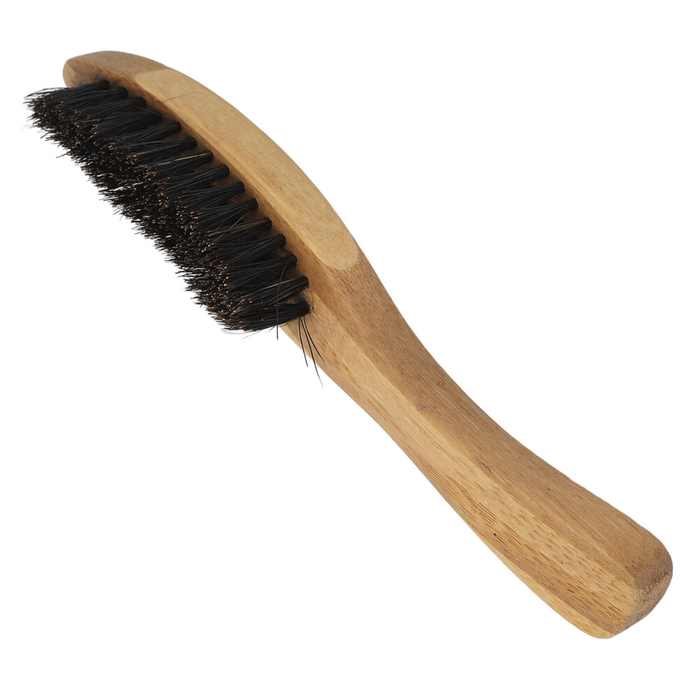 Soft Bristle Beard Grooming Brush for Men â Wooden Handle & Ergonomic Design