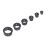 Assorted 160Pcs Snap in Cable Grommets 8mm-25mm with Easy Installation 7