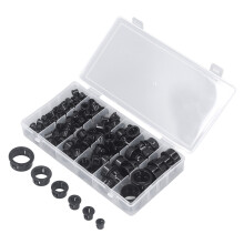 Assorted 160Pcs Snap in Cable Grommets 8mm-25mm with Easy Installation
