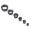 Assorted 160Pcs Snap in Cable Grommets 8mm-25mm with Easy Installation 11