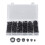 Assorted 160Pcs Snap in Cable Grommets 8mm-25mm with Easy Installation 2