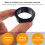 Assorted 160Pcs Snap in Cable Grommets 8mm-25mm with Easy Installation 4