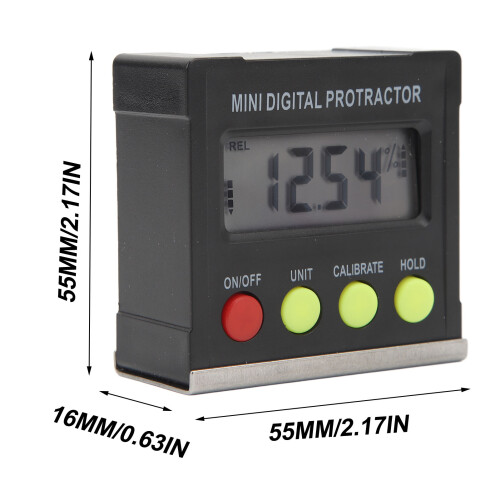 Digital Angle Finder Gauge, 4x90, High Accuracy Electronic Level 1