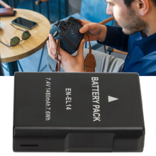Wiederaufladbarer EN‑EL14 Kameraakku 1480mAh 7,4V für Nikon D3100