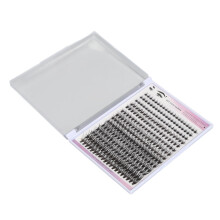 Tragbare 280 Stück Wimperncluster 8-16mm D-Krümmung für Volumenwimpern