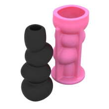 Pot en résine, moules de Vase en Silicone en forme de galet,