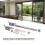 Heavy-Duty 4-Wheel Roller Trolley for Sliding Doors Rust Resistant 10