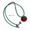 Colliers avec pendentif en forme de tomate, petit ras du-tomate 4