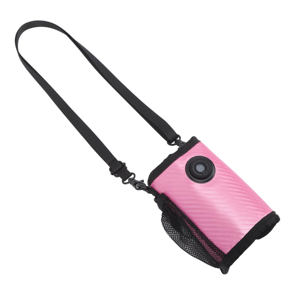 Digital Baby Bottle Warmer Bag With 23 Temp Levels, Rose Red