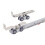 Heavy-Duty 4-Wheel Roller Trolley for Sliding Doors Rust Resistant 13
