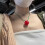 Colliers avec pendentif en forme de tomate, petit ras du-tomate 7
