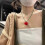 Colliers avec pendentif en forme de tomate, petit ras du-tomate 6