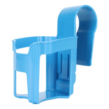 ABS Poolside Cup Holder – Durable Blue Drinking Holder 9.3x8.7x9cm