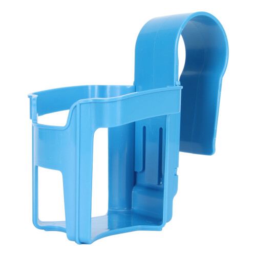 ABS Poolside Cup Holder – Durable Blue Drinking Holder 9.3x8.7x9cm