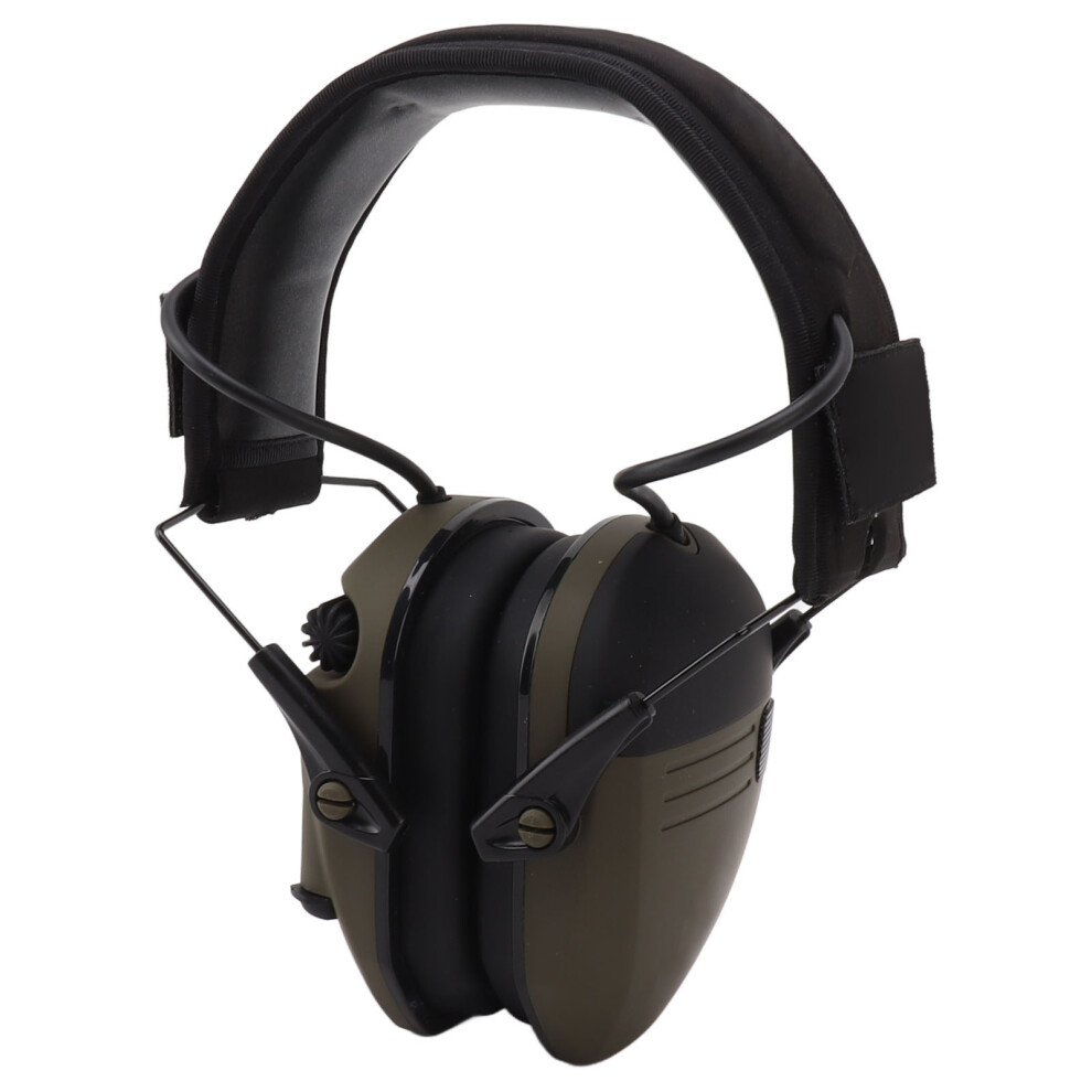 Adjustable Green Noise Reduction Safety Ear Muffs For Mowing Work Foldable Abs 5061369460817