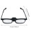 Adjustable 1.5X LED Magnifier Glasses for Elderly Reading 150D 2