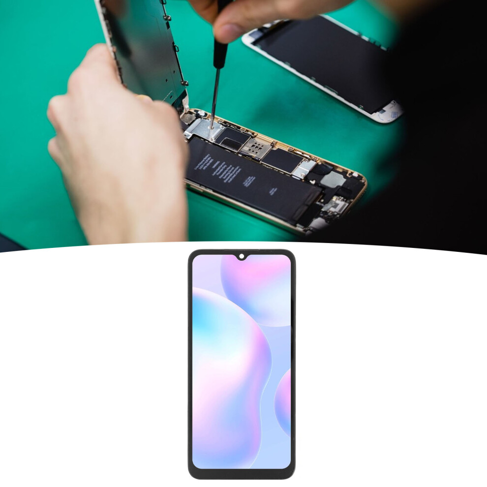 6.53In Phone Screen Replacement For Redmi 9A 9C Nfc, Lcd Assembly 8401369462416