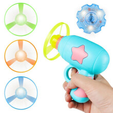 Set de jouets gyroscope fusée volante 2-en-1 - 105x110 mm, couleurs multiples
