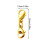 8Pcs Lobster Clasp Necklace Extension Clasp Chain-Black 7