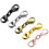 8Pcs Lobster Clasp Necklace Extension Clasp Chain-Black 2