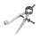 Federmessschieber mit flachem Bein, Federteiler 7