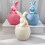 Long-Eared Egg Rabbit Plaster Doll-Silicone Mold-Style 3 6